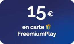 Carte Cadeau FreemiumPlay de 15€